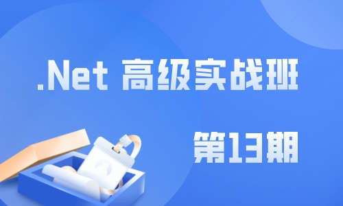 Net 高级实战班第13期