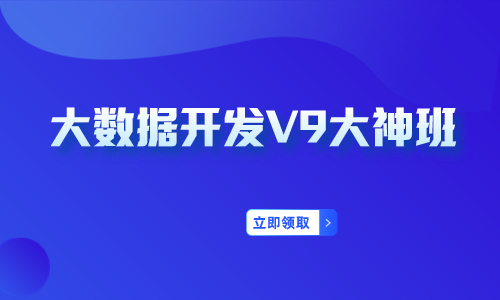 大数据大数据开发V9大神班