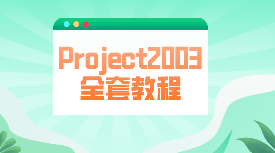 职场技能提升Project2003全套教程