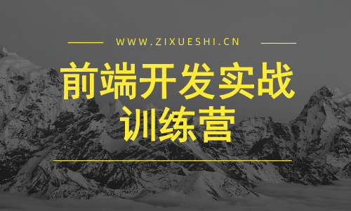 web前端前端开发实战训练营