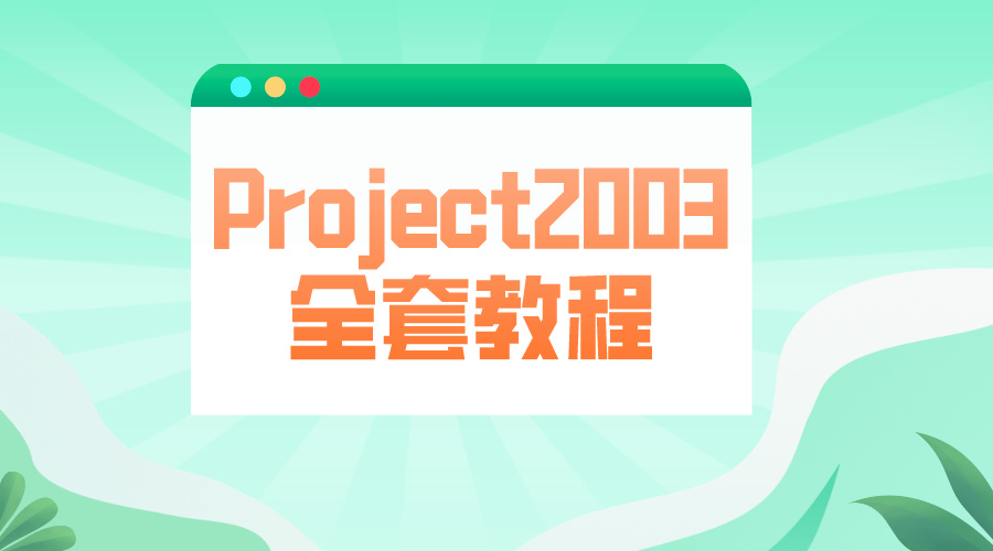 Project教程Project2003全套教程